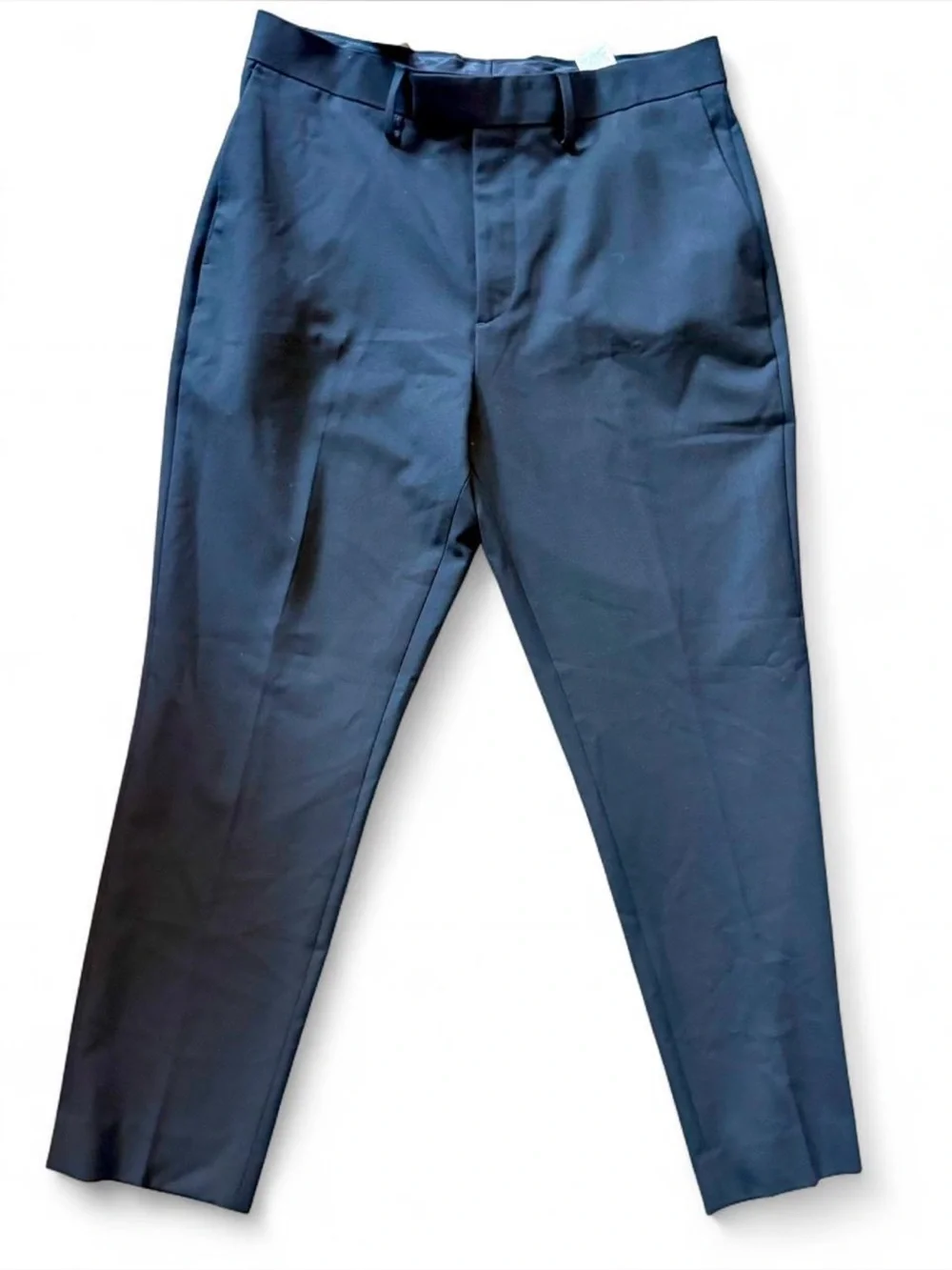 Banana Republic Men’s 32W 30L Black PLAIN WEAVE SUIT TROUSER